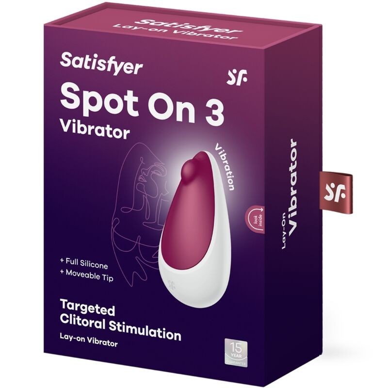Spot On 3 Stimolatore Clitoride Berry - SATISFYER VIBRATOR - Vibratori Clitoride | erosidea.com