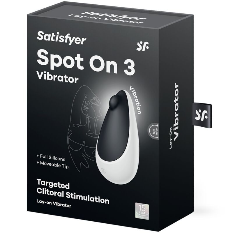 Satisfyer - Stimolatore Clitoride Spot On 3 - Nero - SATISFYER VIBRATOR - Promozioni Erosidea | erosidea.com
