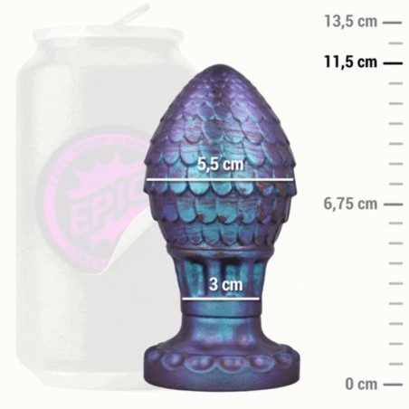 Epic - Vrakos Plug Anale Dragon Egg Taglia M - EPIC - Plug e Catene Anali | erosidea.com
