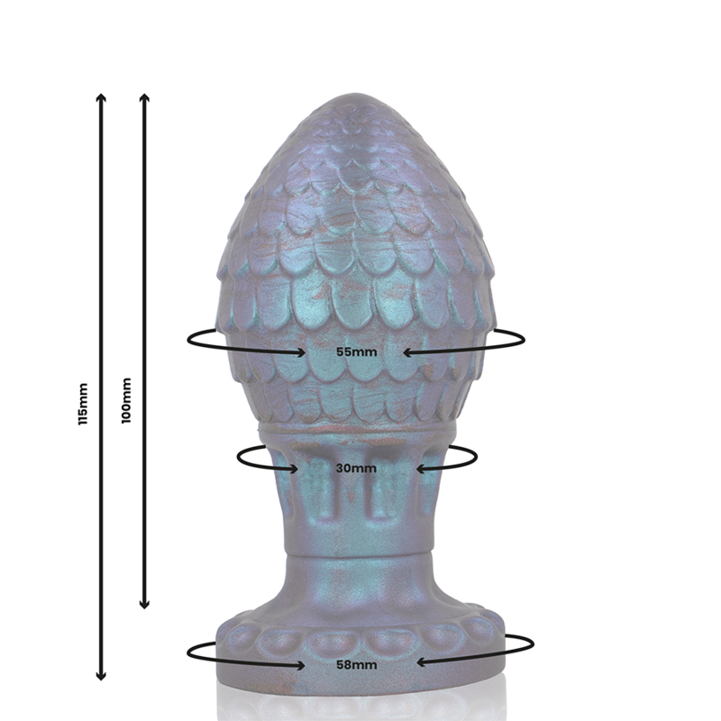 Epic - Vrakos Plug Anale Dragon Egg Taglia M - EPIC - Plug e Catene Anali | erosidea.com