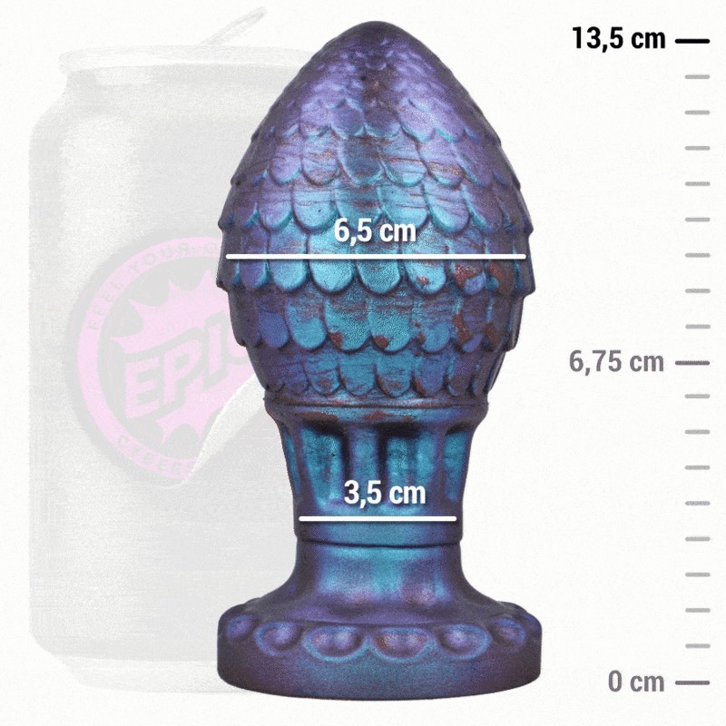Epic - Vrakos Plug Anale Dragon Egg Taglia L - EPIC - Plug e Catene Anali | erosidea.com