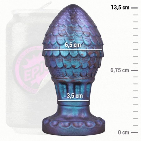 Epic - Vrakos Plug Anale Dragon Egg Taglia L - EPIC - Plug e Catene Anali | erosidea.com