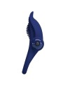 Bronson Anello Doppio Con Vibrazione Blu - PRETTY LOVE MALE - Anelli Fallici | erosidea.com
