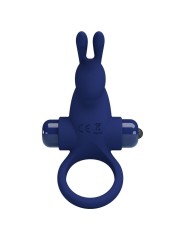 Jiro Anello Rabbit Con Vibrazione Blu - PRETTY LOVE MALE - Vibratori Rabbit | erosidea.com