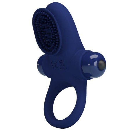 Palle Anello Con Vibrazione Blu - PRETTY LOVE MALE - Anelli Fallici | erosidea.com