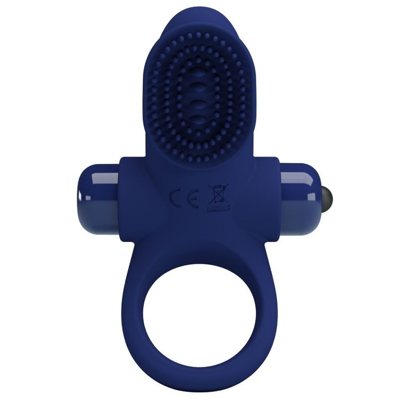 Palle Anello Con Vibrazione Blu - PRETTY LOVE MALE - Anelli Fallici | erosidea.com