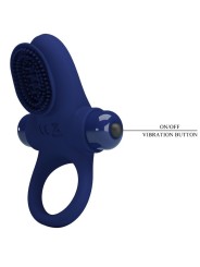 Palle Anello Con Vibrazione Blu - PRETTY LOVE MALE - Anelli Fallici | erosidea.com