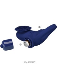 Palle Anello Con Vibrazione Blu - PRETTY LOVE MALE - Anelli Fallici | erosidea.com