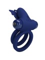 Jamele Doppio Anello Con Vibrazione E Stimolatore Farfalla Blu - PRETTY LOVE MALE - Anelli Fallici | erosidea.com