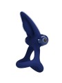 Mat Doppio Anello Con Vibrazione E Stimolatore Blu - PRETTY LOVE MALE - Anelli Fallici | erosidea.com