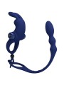 Vibratore Ayad Anello Rabbit Con Spina Blu - PRETTY LOVE MALE - Vibratori Rabbit | erosidea.com