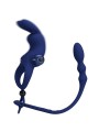 Vibratore Ayad Anello Rabbit Con Spina Blu - PRETTY LOVE MALE - Vibratori Rabbit | erosidea.com