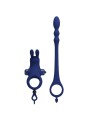 Vibratore Ayad Anello Rabbit Con Spina Blu - PRETTY LOVE MALE - Vibratori Rabbit | erosidea.com