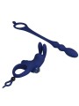 Vibratore Ayad Anello Rabbit Con Spina Blu - PRETTY LOVE MALE - Vibratori Rabbit | erosidea.com