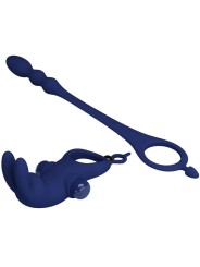 Vibratore Ayad Anello Rabbit Con Spina Blu - PRETTY LOVE MALE - Vibratori Rabbit | erosidea.com