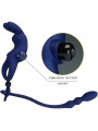 Vibratore Ayad Anello Rabbit Con Spina Blu - PRETTY LOVE MALE - Vibratori Rabbit | erosidea.com