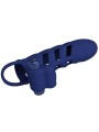 Vibratore Altaf Anello Con Guaina In Silicone Blu - PRETTY LOVE MALE - Vibratori | erosidea.com