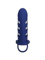 Vibratore Altaf Anello Con Guaina In Silicone Blu - PRETTY LOVE MALE - Vibratori | erosidea.com
