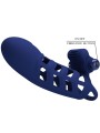 Vibratore Altaf Anello Con Guaina In Silicone Blu - PRETTY LOVE MALE - Vibratori | erosidea.com