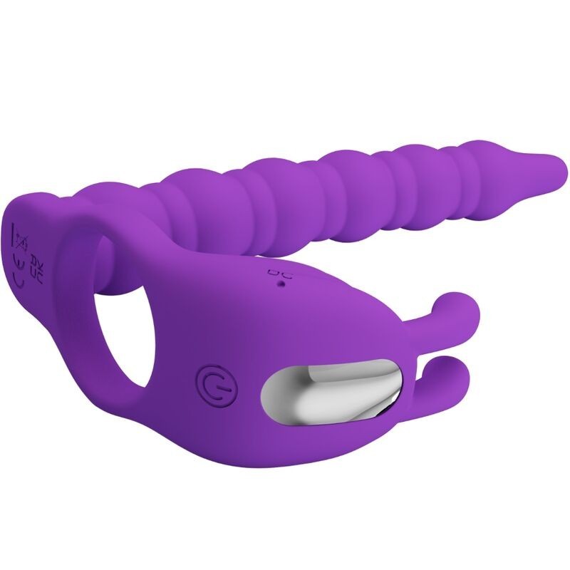 Pretty Love - Blackney Anelli Per Pene Con Spina Vibratore - PRETTY LOVE - Vibratori | erosidea.com