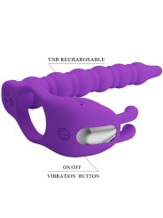 Pretty Love - Blackney Anelli Per Pene Con Spina Vibratore - PRETTY LOVE - Vibratori | erosidea.com