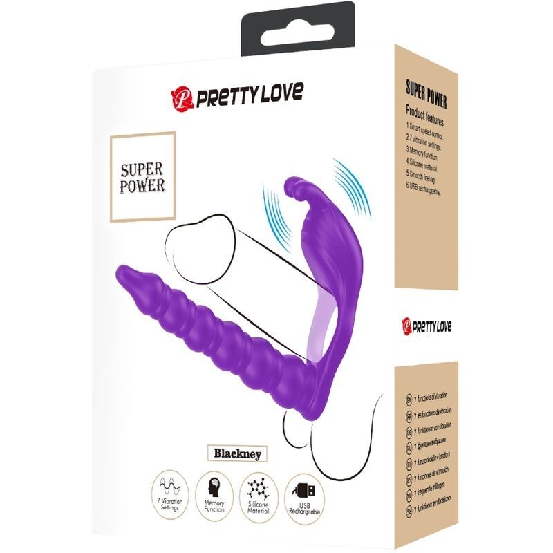 Pretty Love - Blackney Anelli Per Pene Con Spina Vibratore - PRETTY LOVE - Vibratori | erosidea.com