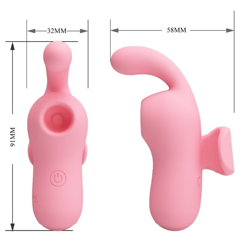 Pretty Love - Mini Giocattoli Divertenti Di Magic Bee Vibratore E Ventosa - PRETTY LOVE SMART - Vibratori | erosidea.com