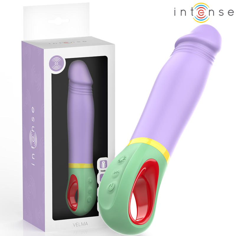 Vibratore Intense Velma Classico Viola - INTENSE FUN - Vibratori Classici | erosidea.com