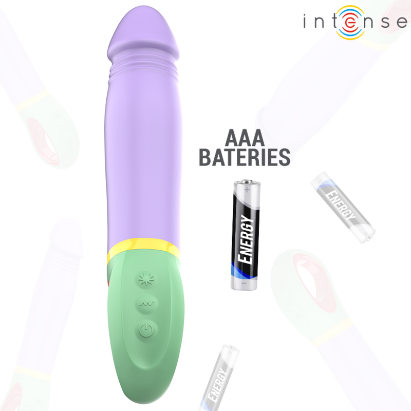 Vibratore Intense Velma Classico Viola - INTENSE FUN - Vibratori Classici | erosidea.com