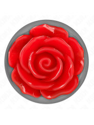 Kink - Plug Anale Rosa Rosso Taglia M - KINK PLEASURE PLUGS - Plug e Catene Anali | erosidea.com