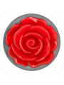 Kink - Plug Anale Rosa Rosso Taglia M - KINK PLEASURE PLUGS - Plug e Catene Anali | erosidea.com