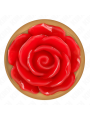 Kink - Plug Anale In Oro Rosa Con Rosa Rossa M - KINK PLEASURE PLUGS - Plug e Catene Anali | erosidea.com