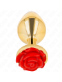Kink - Plug Anale Oro Rosa Rosso Taglia L - KINK PLEASURE PLUGS - Plug e Catene Anali | erosidea.com