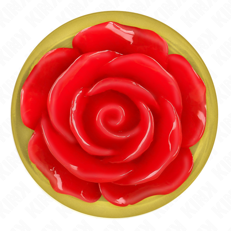 Kink - Plug Anale Oro Rosa Rosso Taglia M - KINK PLEASURE PLUGS - Plug e Catene Anali | erosidea.com