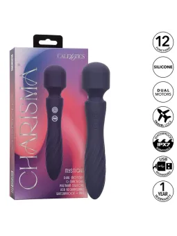 Calexotics - Charisma Mystique Massaggiatore Doppio Motore 12 Funzioni 205 Cm X 45 Cm Viola