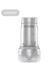 Set Combo Power Blow + Feel Mouth Stroker Trasparente - Kiiroo - Masturbatori Orali | erosidea.com