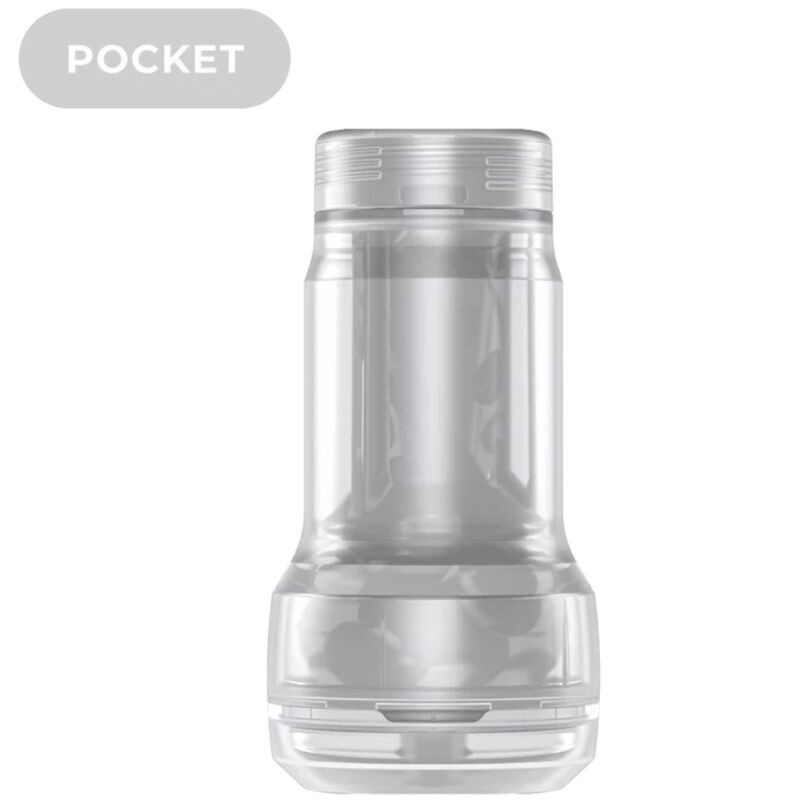 Set Combo Power Blow + Feel Mouth Stroker Trasparente - Kiiroo - Masturbatori Orali | erosidea.com
