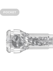 Set Combo Power Blow + Feel Mouth Stroker Trasparente - Kiiroo - Masturbatori Orali | erosidea.com