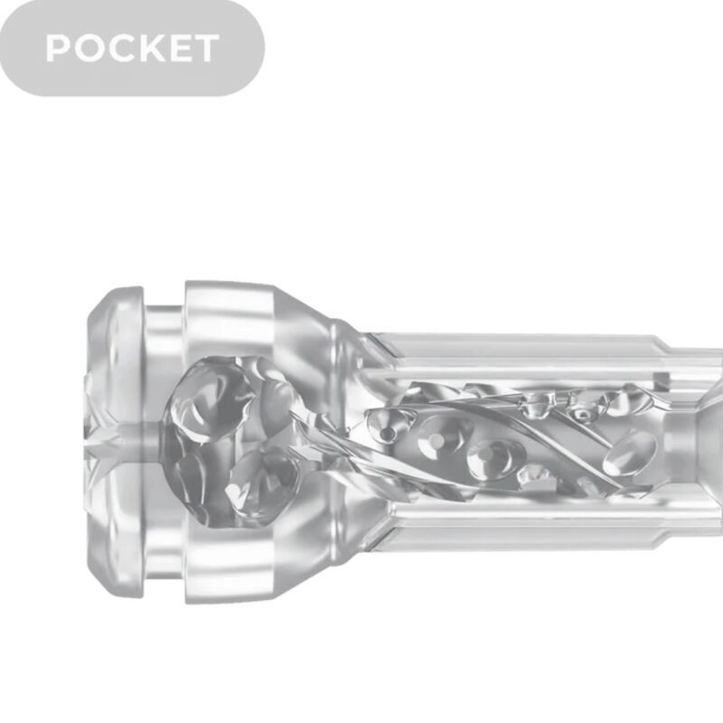 Set Combo Power Blow + Feel Mouth Stroker Trasparente - Kiiroo - Masturbatori Orali | erosidea.com