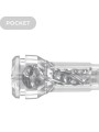 Set Combo Power Blow + Feel Mouth Stroker Trasparente - Kiiroo - Masturbatori Orali | erosidea.com
