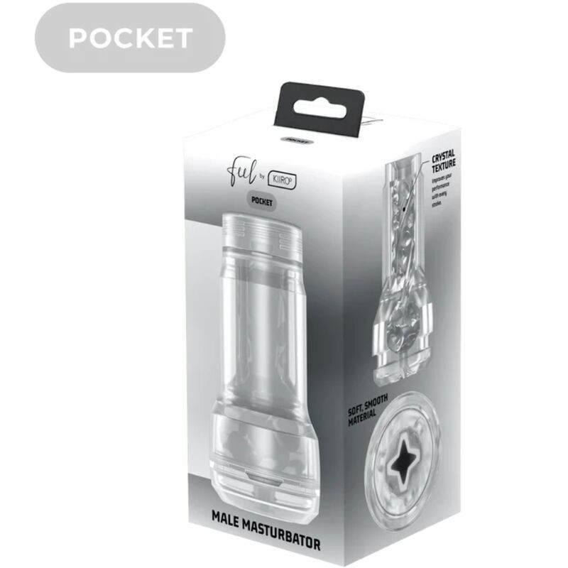 Set Combo Power Blow + Feel Mouth Stroker Trasparente - Kiiroo - Masturbatori Orali | erosidea.com