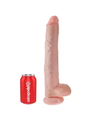 King Cock - Dildo Con Sfere 35.6 Cm Carne - KING COCK - Dildo Realistici | erosidea.com