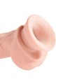 King Cock - Dildo Tripla Densit 18.4 Cm - KING COCK PLUS - Dildo Realistici | erosidea.com
