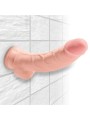 King Cock - Dildo Tripla Densit 18.4 Cm - KING COCK PLUS - Dildo Realistici | erosidea.com
