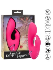 Vibratore Calexotics So. Cal Sunshine Rabbit Fucsia Di California Dreaming - CALEXOTICS - Vibratori Rabbit | erosidea.com