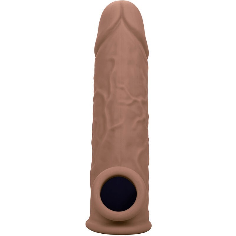 Calexotics - Performance Maxx Life-Like Extension 7 Pelle Marrone - CALEXOTICS - Guaine e Prolunghe | erosidea.com