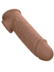 Calexotics - Performance Maxx Life-Like Extension 7 Pelle Marrone - CALEXOTICS - Guaine e Prolunghe | erosidea.com
