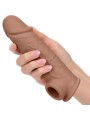 Calexotics - Performance Maxx Life-Like Extension 7 Pelle Marrone - CALEXOTICS - Guaine e Prolunghe | erosidea.com