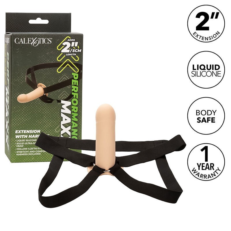 Calexotics - Estensione Maxx Performance Con Pelle Leggera - CALEXOTICS - Strap-on e Imbracature | erosidea.com