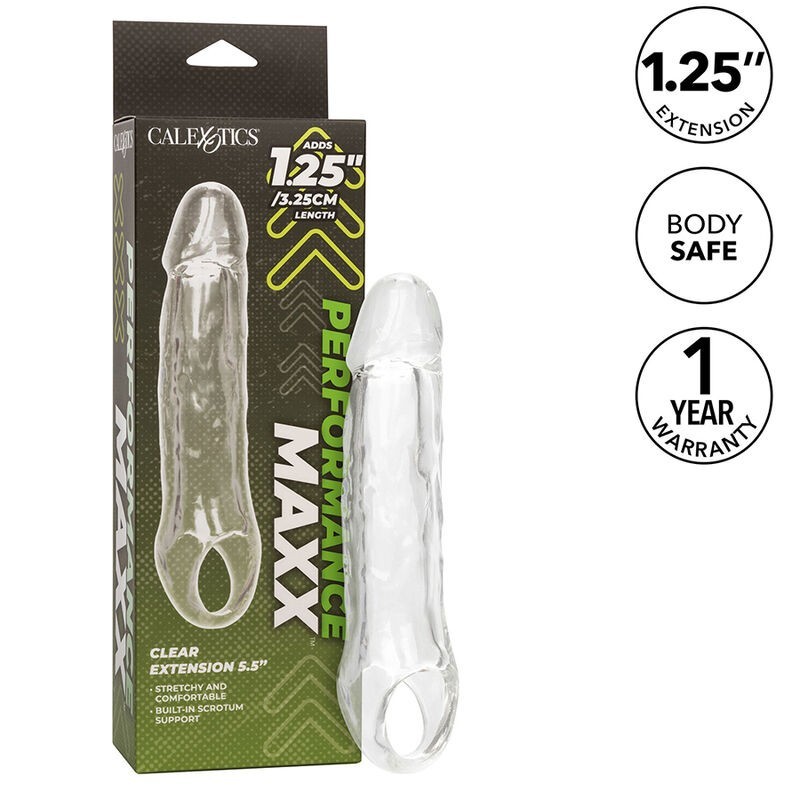 Calexotics - Performance Maxx Clear Extension 55 Trasparente - CALEXOTICS - Guaine e Prolunghe | erosidea.com